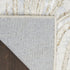 5' X 7' Gold Gray and Ivory Abstract Non Skid Area Rug